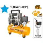 INGCO ACS111062 1100W (1.5HP) 6L كومبرسور هواء كاتم AIR COMPRESSOR