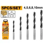 INGCO AKD5058 5PCS طقم ريش خشب wood drill bits set