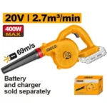 INGCO CABLI2078 20V بلور بطارية فدار Cordless Blower (Bare Tool)