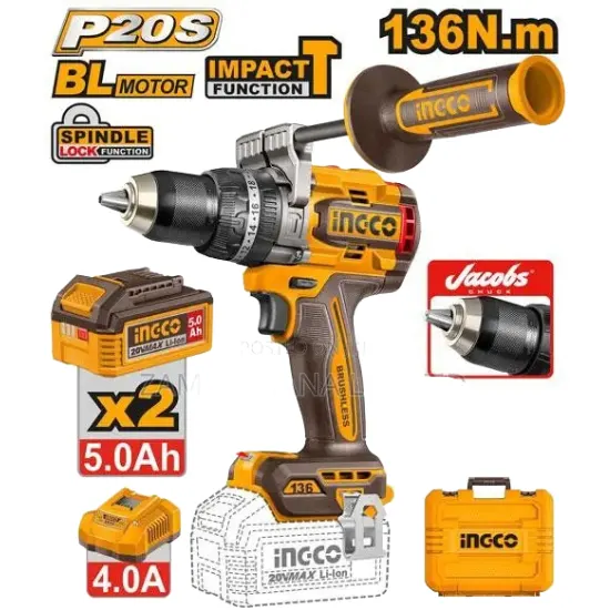 INGCO-CIDLI201368-20V-2Batt-5AhCharBox-BL-136N.m-13mm-Jacobs-مقدح-بطارية-راس-حديد-صناعي-BL-HIGH-TORQUE-IMPACT-DRILL.webp INGCO CIDLI201368 20V 2Batt 5Ah+Char+Box BL 136N.m 13mm Jacobs مقدح بطارية راس حديد صناعي BL HIGH TORQUE IMPACT DRILL - Image 1
