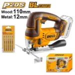 INGCO CJSLI1008 20V BL خراقة بطارية صناعية فدار Cordless Jig Saw ( Bare Tool )