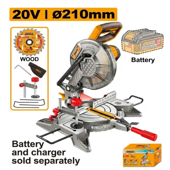 INGCO-CMSLI2021-20V-210X25.4MM-منشار-ديسك-خشب-بطارية-صناعي-فدار-industrial-grade-Cordless-Miter-Saw-Bare-Tool-.webp INGCO CMSLI2021 20V (210X25.4)MM منشار ديسك خشب بطارية صناعي فدار industrial-grade Cordless Miter Saw (Bare Tool ) - Image 1