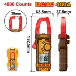 INGCO DCM62002 400A AC/DC 4000 Counts كلامبميتر ديجيتال Digital Clamp Meter Multimeter Multi Tester