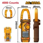 INGCO DCM66001 AC 600A 4000Counts كلامبميتر ديجيتال صناعية Digital AC clamp meter