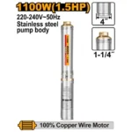 INGCO DWP11001 1.5HP 1100W 1-1/4″مضخة مياه ابار غاطسة ستانلس Deep well pump