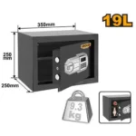 INGCO ESF2502 19L(250x350x250)mm خزنة حديد ديجيتال Electronic safe