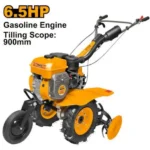 INGCO GC6101 4.8KW 6.5HP جرار زراعي Industrial Gasoline Tiller Machine