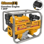 INGCO GWP306 7.0HP 80mm 3″ مضخة مياه على البانزين GASOLINE WATER PUMP 3″ MAX HEAD 32M MAX FLOW 1000L/M