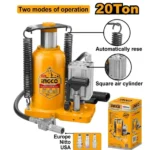 INGCO HBJ2006 20Ton عفريت قنينة هيدروليك على الهواء Air/Pneumatic Hydraulic Bottle Jack