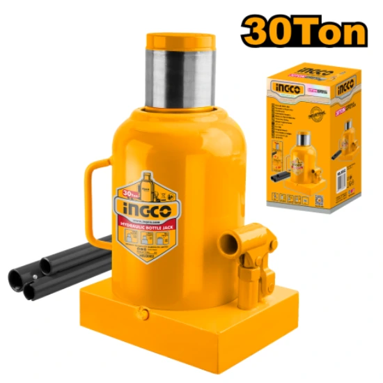 INGCO-HBJ3002-30-TON-عفريت-قنينة-Hydraulic-Bottle-Jack.webp INGCO HBJ3002 30 TON عفريت قنينة Hydraulic Bottle Jack - Image 1
