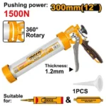 INGCO HCG0112 فرد بوليرتان Aluminum caulking gun