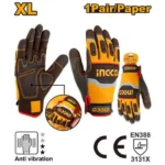 INGCO HGMG62-XL كفوف ميكانيكي – XL Mechanic gloves