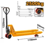 INGCO HHPT01251 2.5 TON حمالة طبالي يدوية Hand Pallet Truck