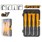 INGCO HKPHS0401 4 Pcs طقم نكش اللكترون Mini Hook & Pick Set