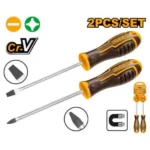 INGCO HKSD0248 2Pcs(6×125)mm طقم مفك براغي Screwdriver Set