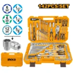 INGCO HKTHP21421 142Pcs شنطة عدة صناعية Combination Tool Set