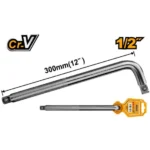 INGCO HLHD12121 1/2″ L-Handle وصلة كوع DR. L-Handle