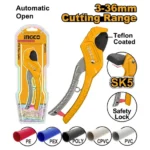 INGCO HPC3135 3-36 mm PPR مقص قساطل PVC Pipe Cutter