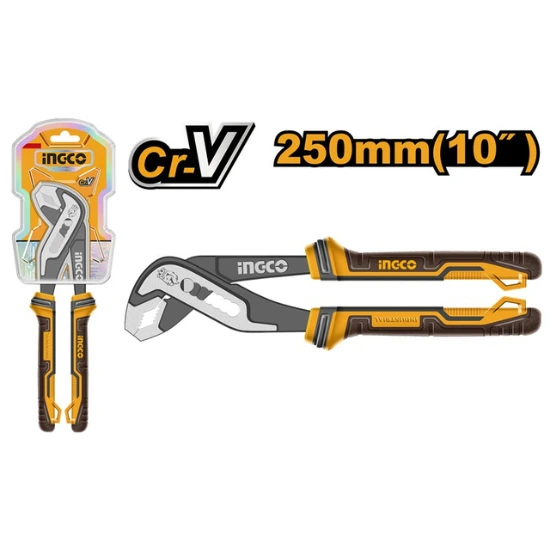 INGCO-HPP28258-10-250-mm-بانسة-تمساح-Pump-Pliers.webp INGCO HPP28258 10”/250 mm بانسة تمساح Pump Pliers - Image 1