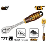 INGCO HRTH0814 مسكة طقطاق “1/4 Ratchet wrench