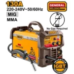 INGCO ING-FC13018 130A MIG/MMA مكنة لحام شريط انفرتر بدون غاز Inverter flux cord arc welding(FCAW) machine