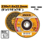 INGCO MCD162301 230×1.6mm ديسك قص حديد Cutting disc for metal and inox