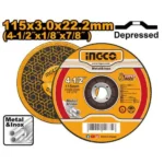 INGCO MCD301151 115×3.0mm ديسك قص حديد Cutting disc for metal and inox