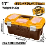 INGCO PBX1702 شنطة عدة بلاست “17 Plastic tool box