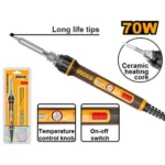 INGCO SI01606 70W كاوي لحام قصدير كهربائي راس جالس مع تحكم بالحرارة Elecetric Soldering Iron