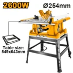 INGCO TS26005 2600 W (254×16)mm منشار طاولة Extendable Table Saw