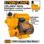 INGCO VPZ3708 0.5HP 370W 1″ مضخة ضغط مياه تلقائي self-priming water pump
