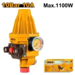 INGCO WAPS002 1.5-10Bar 1″ اوتوماتيك لتعديل ضغط المياه بساعة Automatic Control Switch