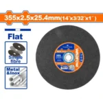 WADFOW WAC1314 355 mm ديسك قص حديد Abrasive metal cutting disc