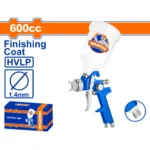 WADFOW WGA1506 600 cc 1.4 mm فرد رش بويا طاسة من الاعلى بلاستك Air spray gun HVLP