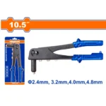 WADFOW WHR1610 10.5″(2.4-4.8)mm -1- بانسة تباشيم صناعية Hand riveter