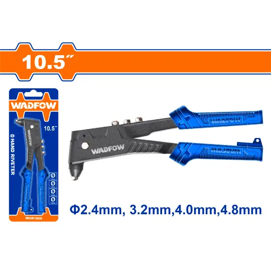 WADFOW-WHR2610-10.52.4-4.8mm-2-بانسة-تباشيم-صناعية-Hand-Riveter.webp WADFOW WHR2610 10.5″(2.4-4.8)mm -2- بانسة تباشيم صناعية Hand Riveter - Image 1