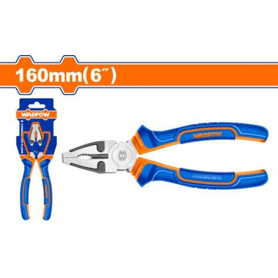 WADFOW-WPL1C06-6-بانسة-Combination-pliers.webp WADFOW WPL1C06 6″ بانسة Combination pliers - Image 1
