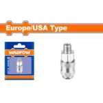 WADFOW WQP0950 1/4″ ركور نبريج هوا دكر وانتاية Air quick coupler