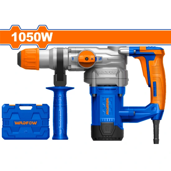 WADFOW-WRH2D26-1050-W-SDS-Plus-كومبرسور-برم-وتكسير-Rotary-hammer-SDS-PLUS.webp WADFOW WRH2D26 1050 W SDS Plus كومبرسور برم وتكسير Rotary hammer SDS-PLUS - Image 1