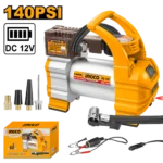 INGCO AAC1408 12V 140PSI منفخ دواليب Auto Air Compressor Pump Car Tire Inflator