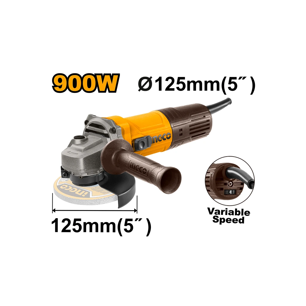 ingco-ag900285-900w-125mm-صاروخ-سرعات-صغير-angle-grinder-variable-speeds-lebanon.webp INGCO AG900285 900W 125MM صاروخ سرعات صغير Angle grinder Variable Speeds - Image 1