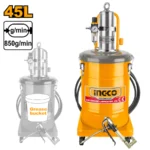 INGCO AGL02451 45L مشحمة برميل ضغط هواء Pneumatic Grease Lubricator