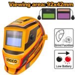 INGCO AHM008 AUTO DARKENING وجه لحام AUTO DARKING WELDING HELMET