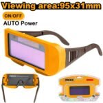 INGCO AHM111 2 SENSORS عوينات لحام الكترون Auto-Darkening Welding Glasses