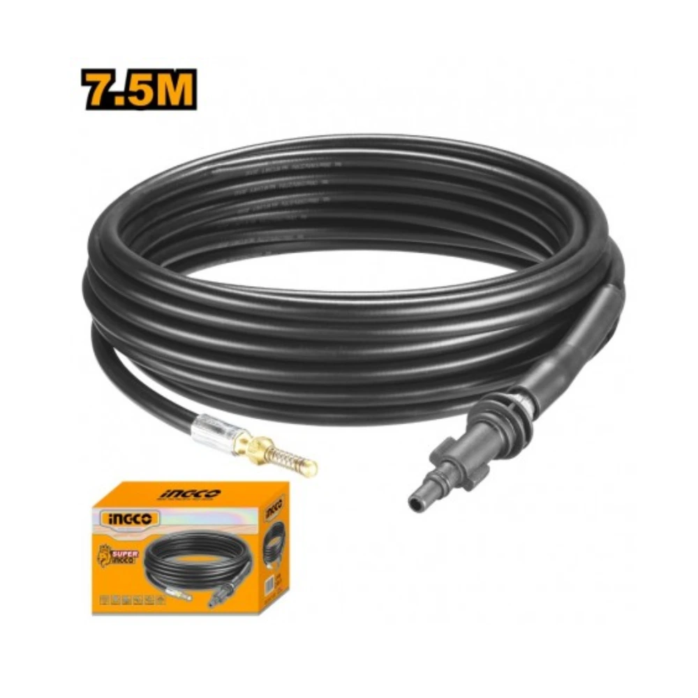 ingco-ahph7511-14008180082000825008-7.5m-نبريج-مكنة-غسيل-pipe-cleaning-hose-lebanon.webp INGCO AHPH7511 14008,18008,20008,25008 7.5M نبريج مكنة غسيل Pipe Cleaning Hose - Image 1