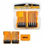 INGCO AKDL30901 9 PCS طقم ريش SDS Plus Hammer Drill Bits Set