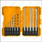 INGCO AKDL31101 11 PCS ( SDS + طقم ريش باطون (عادي Concrete and SDS-plus Drill Bits Set
