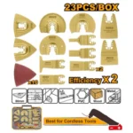 INGCO AKTMT2301 MULTI TOOL BLADE SET 23PCS