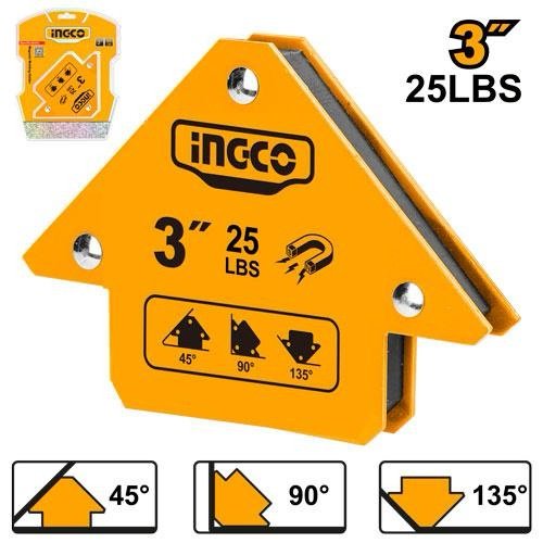 ingco-amwh25031-3-25lbs-زاوية-جمع-مغنطيس-للحديد-مثلثة-magnetic-welding-holder-lebanon.jpeg INGCO AMWH25031 3″ 25LBS زاوية جمع مغنطيس للحديد مثلثة Magnetic welding holder - Image 1