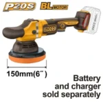 INGCO APLI2015 20V 150MM صاروخ بوليش بطارية سرعات Brushless Cordless Polisher